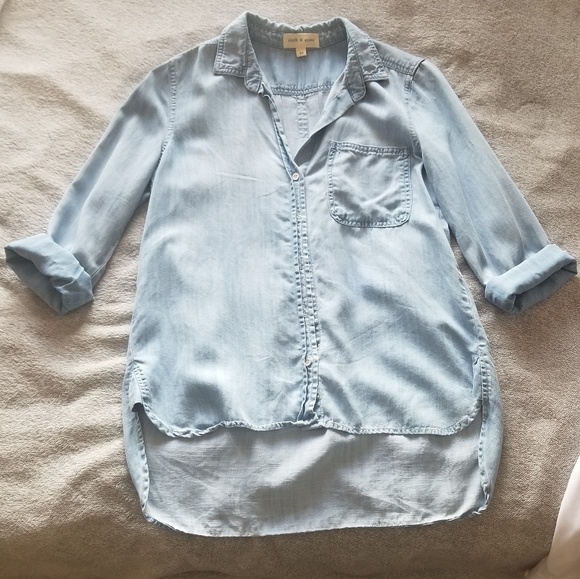 Cloth & Stone Chambray Button Down - Picture 2 of 6